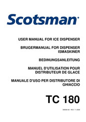 Scotsman TC 180 Manuel D'utilisation