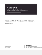 NETGEAR EAX15 Manuel De L'utilisateur