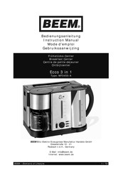 Beem Ecco 3 in 1 MF3450-A Mode D'emploi