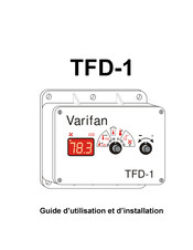 Varifan TFD-1 Guide D'utilisation Et D'installation