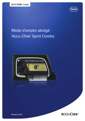 Accu-Chek Spirit Combo Mode D'emploi