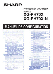 Sharp XG-PH70X Manuel De Configuration