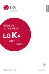 LG K4 M151 Guide De L'utilisateur