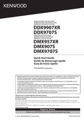Kenwood DDX9907XR Guide De Démarrage Rapide