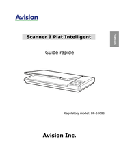 Avision BF-1008S Guide Rapide