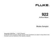 Fluke 922 Mode D'emploi