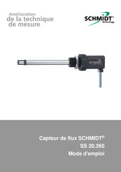 Schmidt SS 20.260 Mode D'emploi