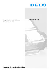 Delo DELOLUX 06 Instructions D'utilisation