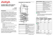 Avaya 3749 DECT Guide De Référence Rapide