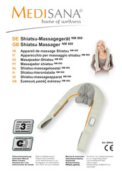 Medisana Shiatsu NM 860 Mode D'emploi