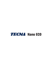 Tecma Nano ECO Manuel D'installation Et D'utilisation