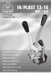 Maestri MPL 16 Mode D'emploi