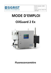 SIGRIST-PHOTOMETER OilGuard 2 Ex Mode D'emploi