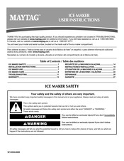 Maytag MIM1554WRS0 Instructions D'utilisation