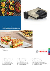 Bosch TFB33 Série Mode D'emploi