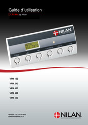 nilan CTS 602 VPM 240 Guide D'utilisation