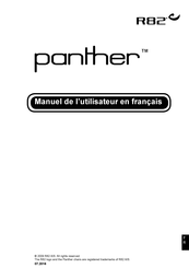 R82 Panther Manuel De L'utilisateur