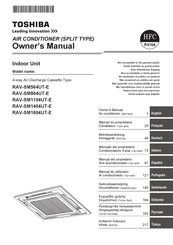 Toshiba RAV-SM1604UT-E Manuel Du Propriétaire