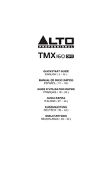 Alto Professional TMX160DFX Guide D'utilisation Rapide