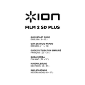 ION FILM 2 SD PLUS Guide D'utilisation Simplifié