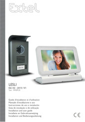 Extel LESLI WVDP-2C Guide D'installation Et D'utilisation
