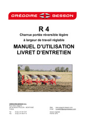 Gregoire Besson R4 Manuel D'utilisation