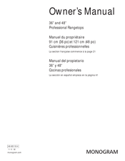 Monogram WB03K10274 Manuel Du Propriétaire