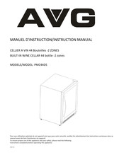 AVG PMC44DS Manuel D'instructions
