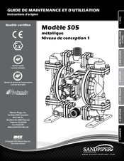 Sandpiper S05 Guide D'utilisation Et Guide De Maintenance