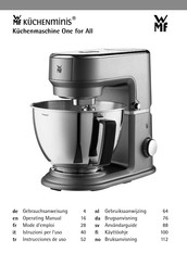 WMF KUCHENminis 1644 Mode D'emploi