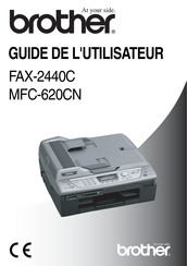 Brother MFC-620CN Guide De L'utilisateur