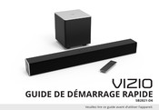 Vizio SB2821-D6 Guide De Démarrage Rapide