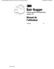 3M Bair hugger 775 Manuel De L'utilisateur