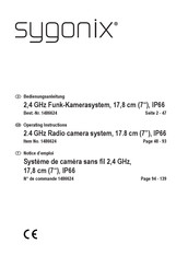 Conrad Electronic Sygonix 1486624 Notice D'emploi