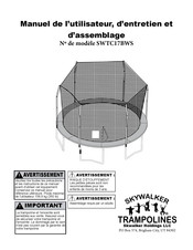 Skywalker Trampolines SWTC17BWS Manuel De L'utilisateur