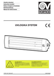 Vortice UVLOGIKA SYSTEM Notice D'emploi Et D'entretien