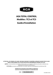 Aga TOTAL CONTROL TC3 Guide D'installation