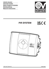 Vortice PIR Notice D'emploi Et D'entretien