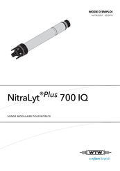 Xylem WTW NitraLyt Plus 700 IQ Mode D'emploi