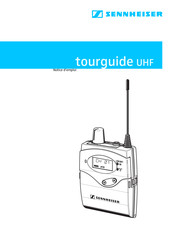 Sennheiser Tourguide UHF Notice D'emploi