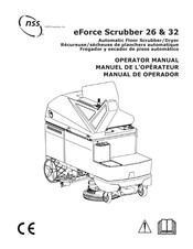NSS Enterprises eForce Scrubber 32 Manuel De L'opérateur