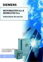 Siemens MIDIMASTER Eco Instructions De Service
