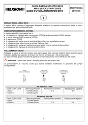 Elkron MR16 Guide D'utilisation Rapide