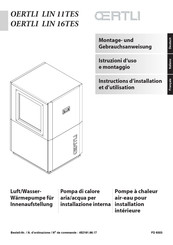 OERTLI LIN 16TES Instructions D'installation Et D'utilisation