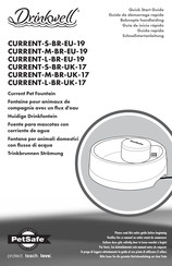 Drinkwell CURRENT-M-BR-EU-19 Guide De Démarrage Rapide