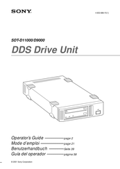 Sony SDT-D9000 Mode D'emploi