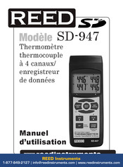 Reed SD-947 Manuel D'utilisation