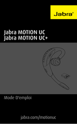 Jabra MOTION UC+ Mode D'emploi