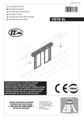 EE link VISTA SL Instructions D'utilisation Et D'installation