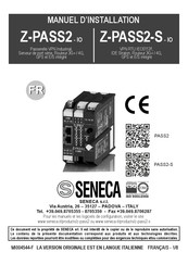 Seneca Z-PASS2 Manuel D'installation